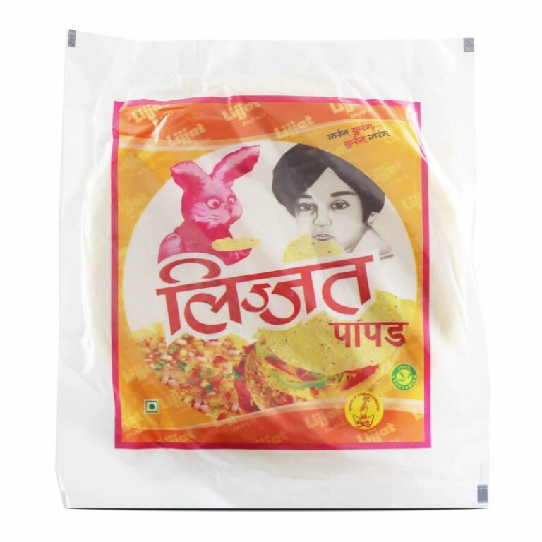 Buy Lijjat Papad Garlic (200g) online in Germany » 1,99